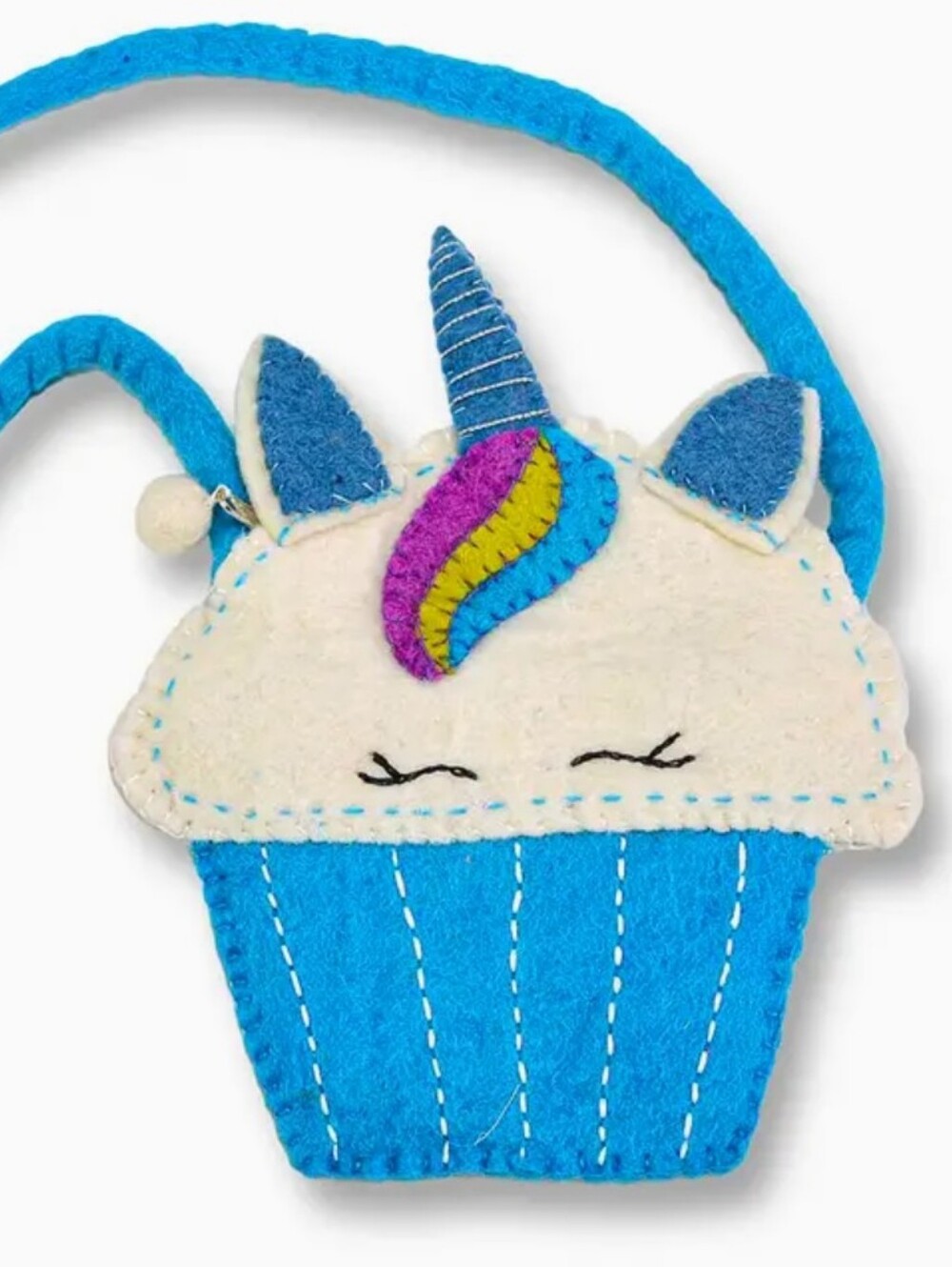 BNB | Wool Cupcake Style Unicorn Kids Bag